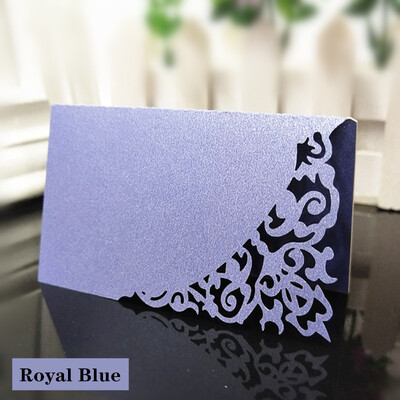 10/50/100 tk Õõnes Luksuslik laud Nimi Kohakaardid Pulmad Jõulud Sünnipäevapeo Kutsekaardid Lauakaunistus 5Z