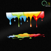 Auto Rainbow Paint Graffiti Autókiegészítők Vinyl matricák teherautó motorokhoz Motor oldalsó karosszéria üzemanyagtartály furgonok ablakmatricája