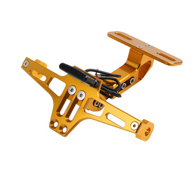 Skirta KYMCO AK550 AK 550 motociklų priedams galinio valstybinio numerio laikiklio laikiklio uodegos tvarkingo sparno pašalinimo LED šviesos lempos dalims