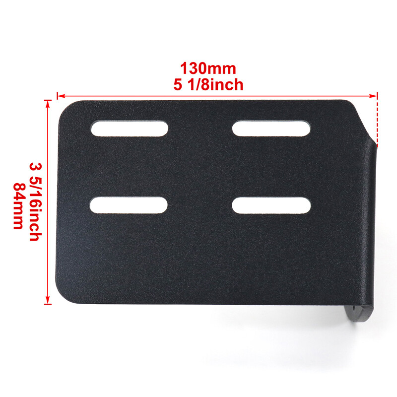 ​Aftermarket, tinka Harley Softail Fat Bob Slim Breakout FXDRS FXDR FXBRS Low Rider šoninio valstybinio numerio ženklo laikiklio sparno pašalinimui