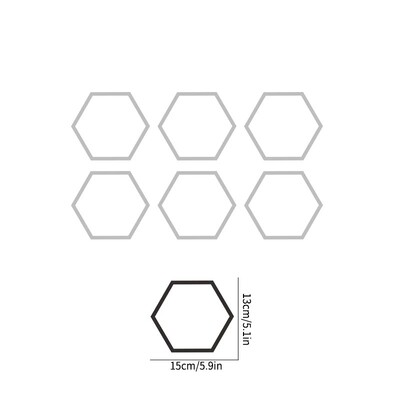 8PCS Пчелна пита Стикери за кола Направи си сам Спорт Автомобилна странична врата Персонализирана декорация Каросерия на автомобила Винилови стикери Отворен стил Стил
