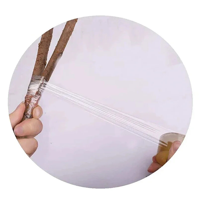 200M darželio skiepijimo juostos ritinėlis, tamprus lipnus, skaidomas baltas skiepijimo juosta augalas kaklaraiščio juosta skiepijimo juosta