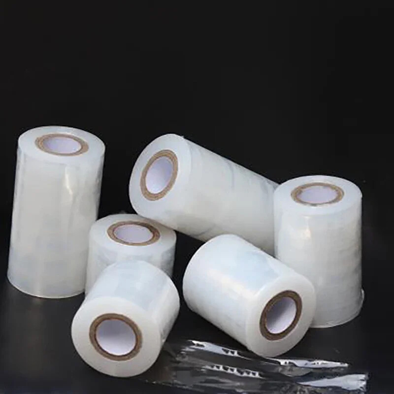 200M darželio skiepijimo juostos ritinėlis, tamprus lipnus, skaidomas baltas skiepijimo juosta augalas kaklaraiščio juosta skiepijimo juosta