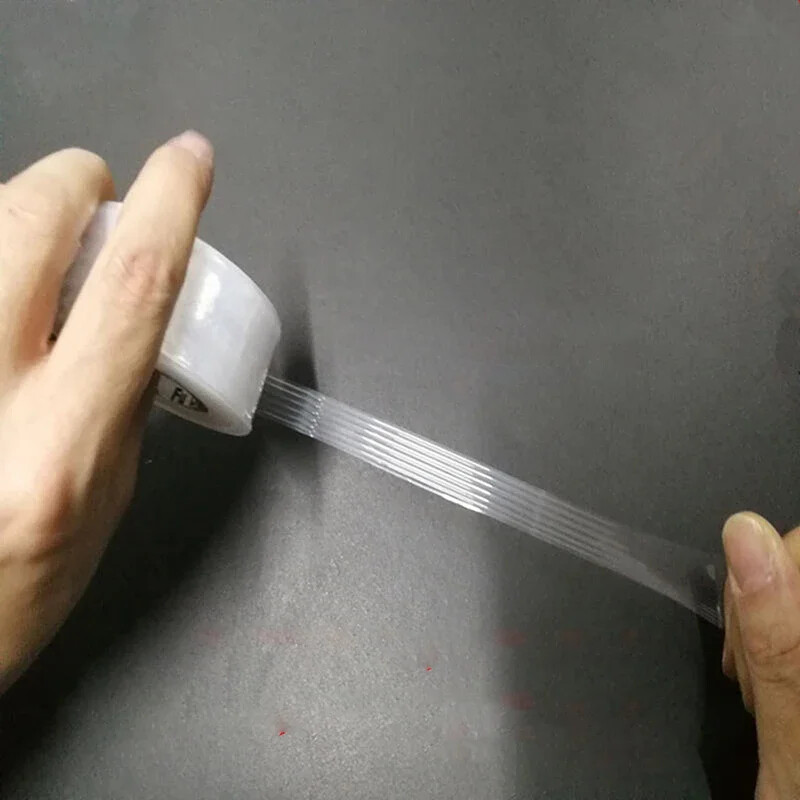 200M darželio skiepijimo juostos ritinėlis, tamprus lipnus, skaidomas baltas skiepijimo juosta augalas kaklaraiščio juosta skiepijimo juosta