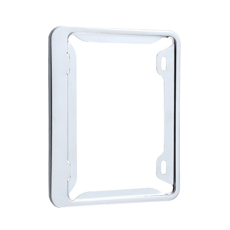 Anglies pluošto automobilio valstybinio numerio laikiklis, tinkamas motociklo valstybinio numerio rėmo nerūdijančio plieno spalvos pakitimui