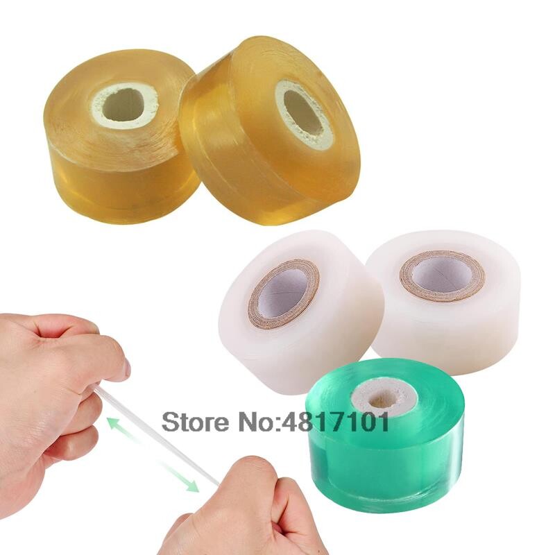 2/2,5/3CM (100 m) skiepijimo juosta Tampriama lipni skiepijimo plėvelė Speciali vaismedžių skiepijimo priemonė sodo surišimo juosta