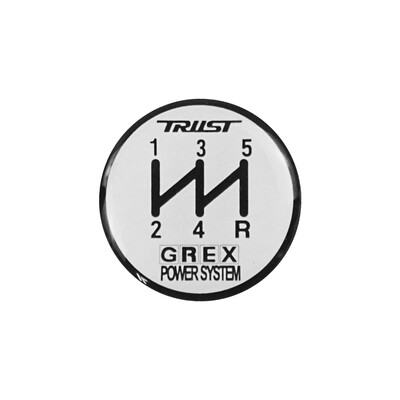 JDM 5 viteze manuală model de viteze autocolant universal Greddy TURST GREX POWER SYSTEM Modificare butonul de schimbare a vitezei model autocolant