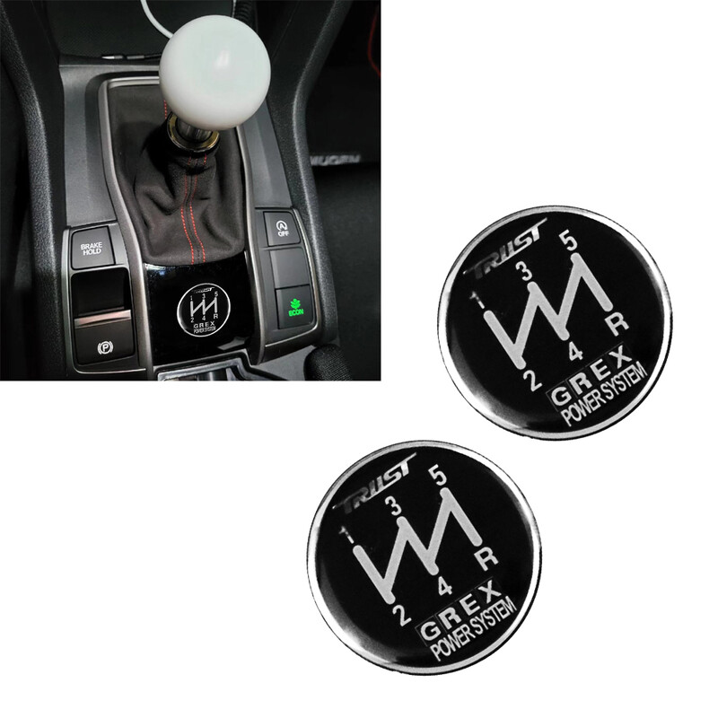 JDM 5 viteze manuală model de viteze autocolant universal Greddy TURST GREX POWER SYSTEM Modificare butonul de schimbare a vitezei model autocolant