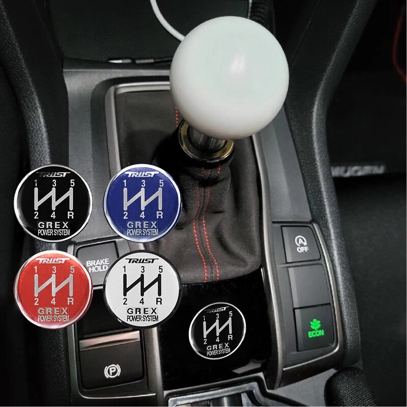 JDM 5 viteze manuală model de viteze autocolant universal Greddy TURST GREX POWER SYSTEM Modificare butonul de schimbare a vitezei model autocolant