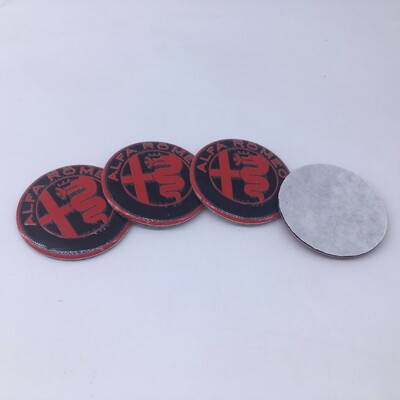 4db 40MM forAlfa Romeo Steering Wheel Badge Autó embléma For Giulia Stelvio Giulietta 156 159 147 Mito Tonale Brera Disco Vola