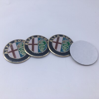 4 buc 40 MM pentru Alfa Romeo Insigna Volan Emblema Mașină pentru Giulia Stelvio Giulietta 156 159 147 Mito Tonale Brera Disco Vola