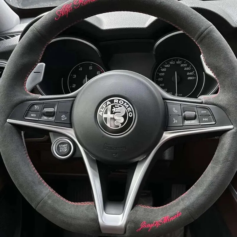 4 buc 40 MM pentru Alfa Romeo Insigna Volan Emblema Mașină pentru Giulia Stelvio Giulietta 156 159 147 Mito Tonale Brera Disco Vola