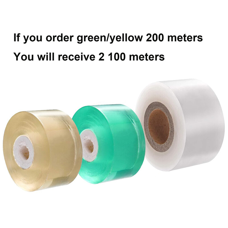 2 cm skiepijimo juosta Tampriama lipni skiepijimo plėvelė Speciali vaismedžių skiepijimo priemonė sodo surišimo juosta