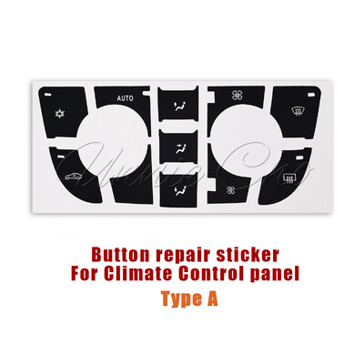 Autocolant pentru buton Opel Astra J Reparație panou radio pentru climatizare pentru Vauxhall Astra J GTC Accesorii auto Refinisare comutator Meriva B