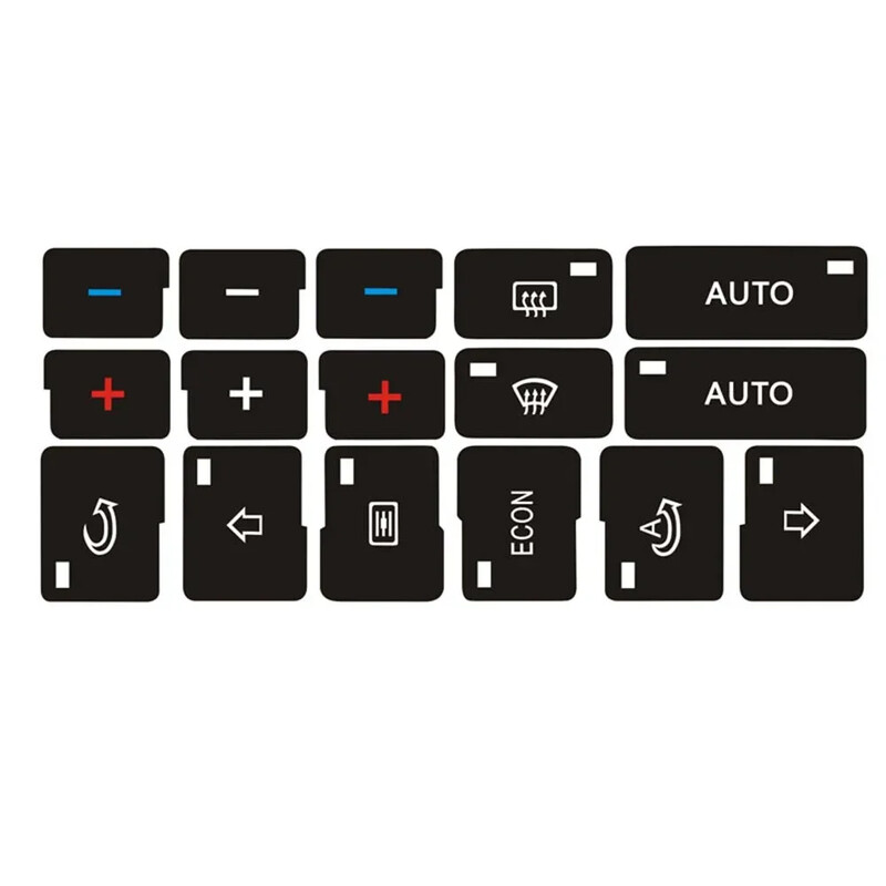 1pcs Set Buton Reparare Decal Autocolant Ușă Blocare Fereastră Aer Condiționat Reparare Set Pentru-Audi A4 B6 B7 Buton Reparare Decal Sticke