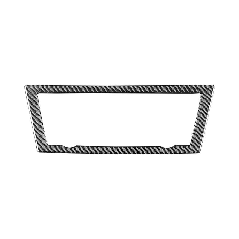 Szénszálas belső BMW 5-ös sorozat GT5 F07-hez 2010-2017 Tartozékok Autó Központi vezérlő CD-gomb panel Kímélő Takaró matricák