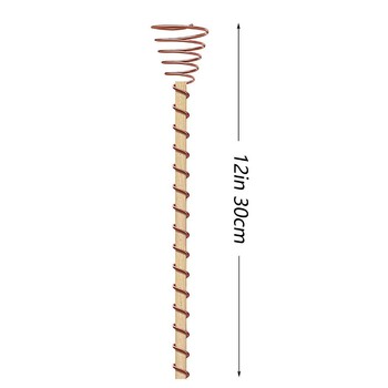 Електрокултура Колове за растения Градинарство Антени с медна бобина за отглеждане на градински растения и зеленчуци с помощта на етерна енергия