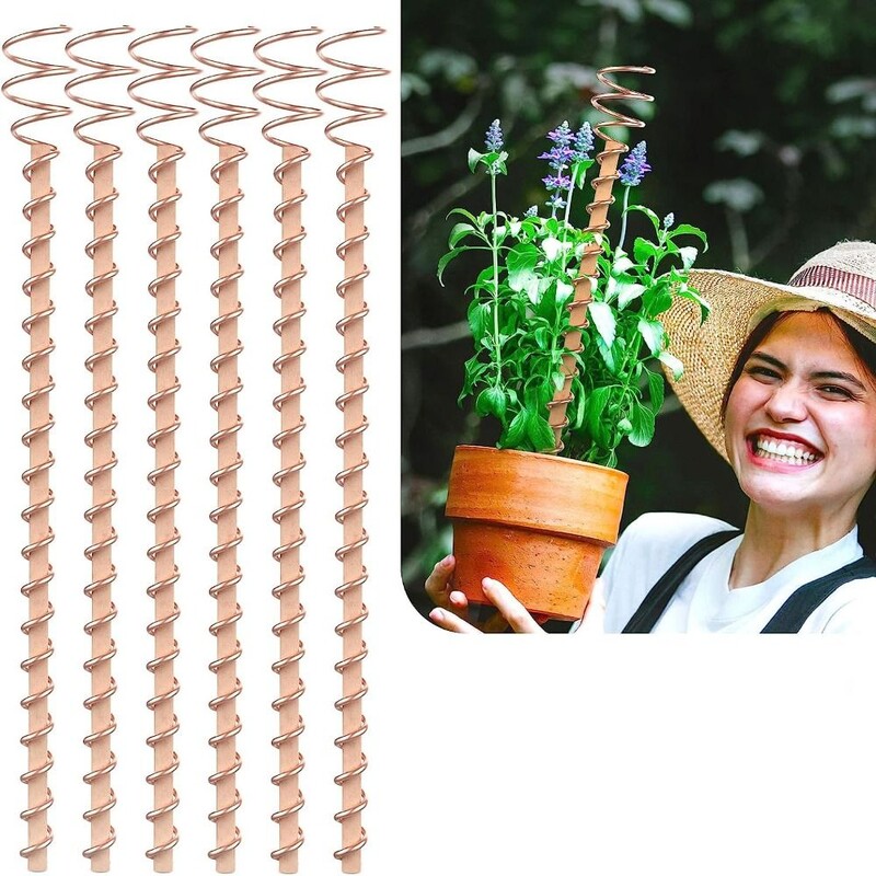 Elektrokultūros augalų kuolai Sodininkystė Varinės ritės antenos sodo augalams ir daržovėms auginti naudojant eterio energiją