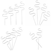 Bijūnų narvai ir atramos nerūdijančio plieno sodo kuoliukai vijokliniams augalams Hortenzijos atraminiai narvelio augalo kuoliukai sodo įrankis