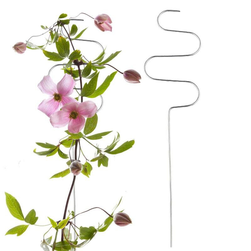 Bijūnų narvai ir atramos nerūdijančio plieno sodo kuoliukai vijokliniams augalams Hortenzijos atraminiai narvelio augalo kuoliukai sodo įrankis