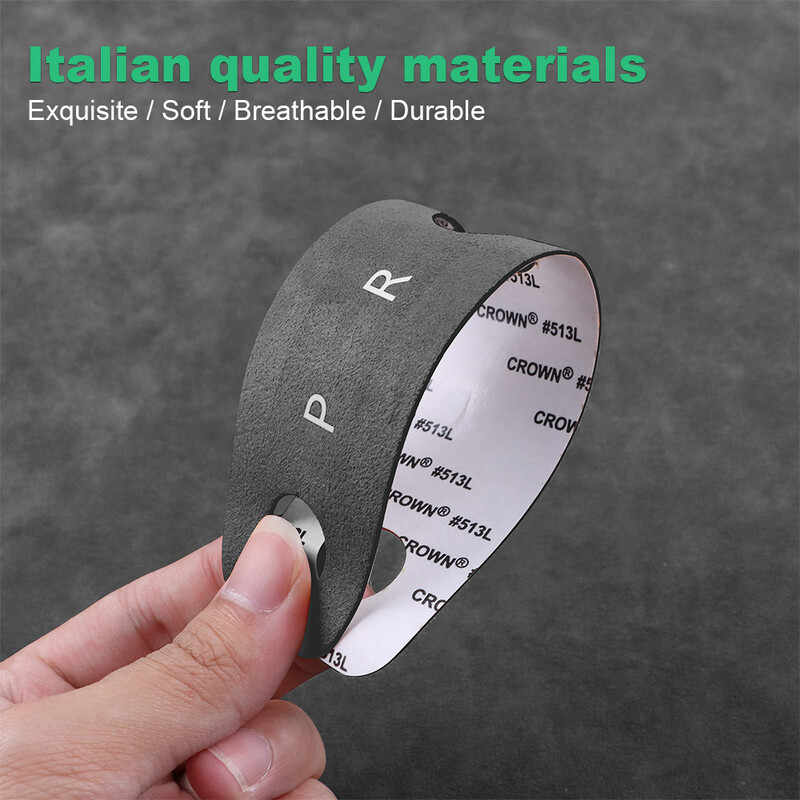 KUNGKIC Itališki zomšiniai skaitymo šviesos rėmo apdailos lipdukai, skirti Tesla Model 3 Highland 2024-Up Decor automobilių interjero priedams