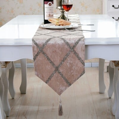 Europe Table Runners Modern chemin de table Table Runnings for Wedding Party camino de mesa tafelloper Покривка за маса Bed Flag Home