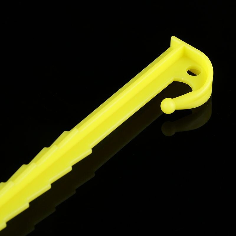 20 vnt. Plastikiniai sodo kuoliukai palapinių kaiščiai palapinėms laikyti Sodo tinkleliai P31E