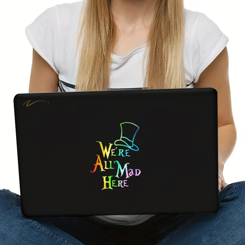 Suntem cu toții nebuni aici Alice în Țara Minunilor Autocolante de vinil pentru mașini Decalcomanii pentru geam auto Camioane pentru automobile Decalcoli de vinil pentru laptop