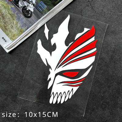 Nové posmrtné masky Anime JDM motocyklové nálepky na predné sklo, okno palivovej nádrže, motocyklovú prilbu, dekoratívne vinylové nálepky