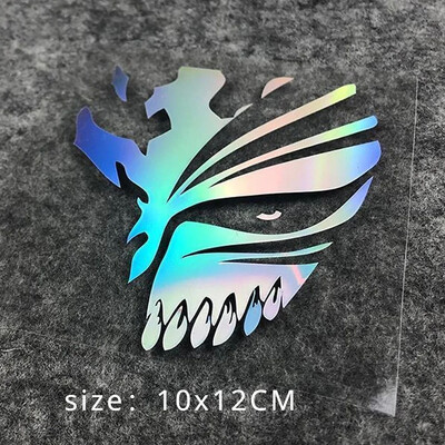 Nové posmrtné masky Anime JDM motocyklové nálepky na predné sklo, okno palivovej nádrže, motocyklovú prilbu, dekoratívne vinylové nálepky
