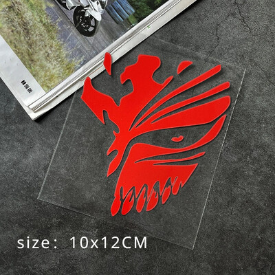 Nové posmrtné masky Anime JDM motocyklové nálepky na predné sklo, okno palivovej nádrže, motocyklovú prilbu, dekoratívne vinylové nálepky