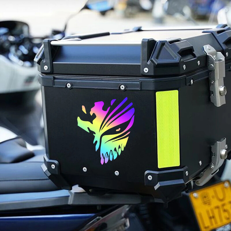 Nové posmrtné masky Anime JDM motocyklové nálepky na predné sklo, okno palivovej nádrže, motocyklovú prilbu, dekoratívne vinylové nálepky