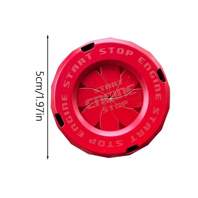 Motociklo rakto dangtelis 1 mygtuko paleidimo mygtuko dangtelis Dekoratyvinis sukamasis paleidimo mygtuko dangtelis „pasidaryk pats“ papuošimai motociklo užraktui