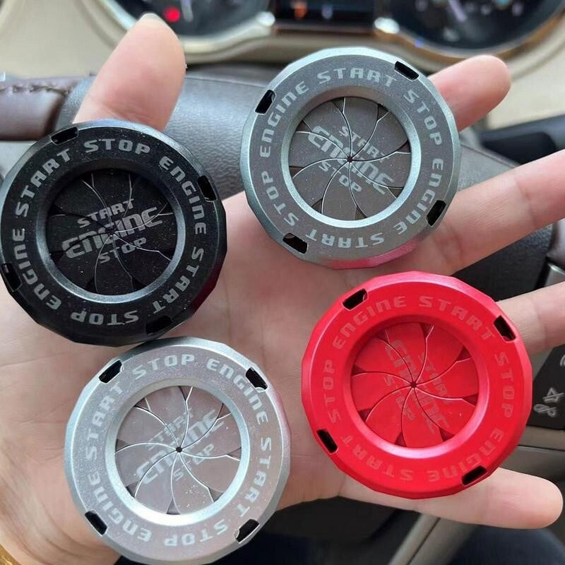 Motociklo rakto dangtelis 1 mygtuko paleidimo mygtuko dangtelis Dekoratyvinis sukamasis paleidimo mygtuko dangtelis „pasidaryk pats“ papuošimai motociklo užraktui