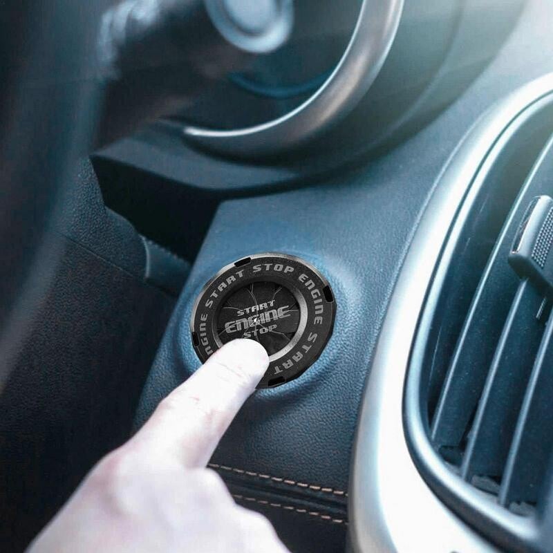 Motociklo rakto dangtelis 1 mygtuko paleidimo mygtuko dangtelis Dekoratyvinis sukamasis paleidimo mygtuko dangtelis „pasidaryk pats“ papuošimai motociklo užraktui