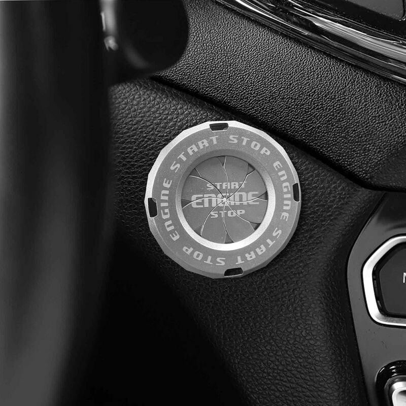 Motociklo rakto dangtelis 1 mygtuko paleidimo mygtuko dangtelis Dekoratyvinis sukamasis paleidimo mygtuko dangtelis „pasidaryk pats“ papuošimai motociklo užraktui