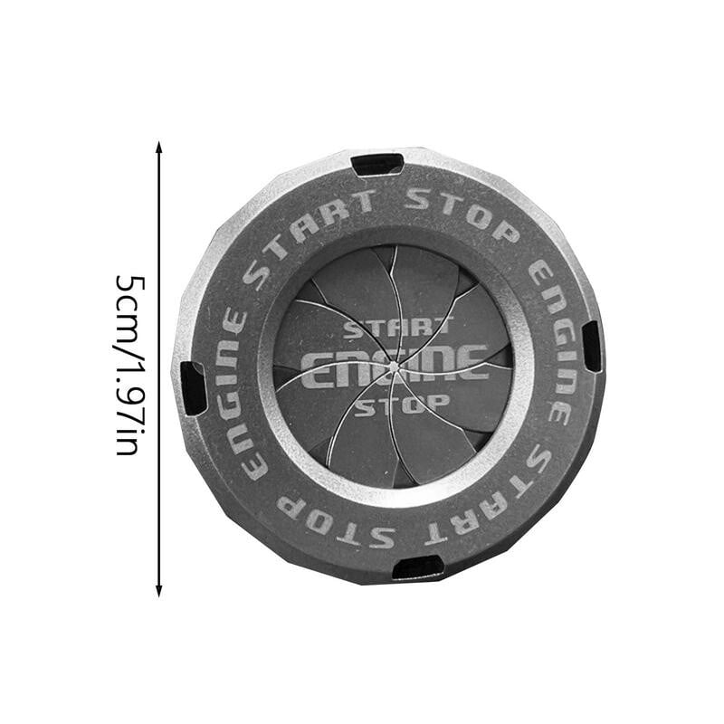 Motociklo rakto dangtelis 1 mygtuko paleidimo mygtuko dangtelis Dekoratyvinis sukamasis paleidimo mygtuko dangtelis „pasidaryk pats“ papuošimai motociklo užraktui