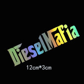 12X3CM Autocolante din vinil Autocolante Autocolante Autocolante amuzante creative pentru oglinzi retrovizoare auto