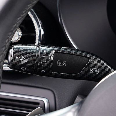 Levier de vitesse d`essuie-glace pour voiture, couvercle de croisière, cadre de garniture pour Mercedes Benz ABCES GLC CLA G