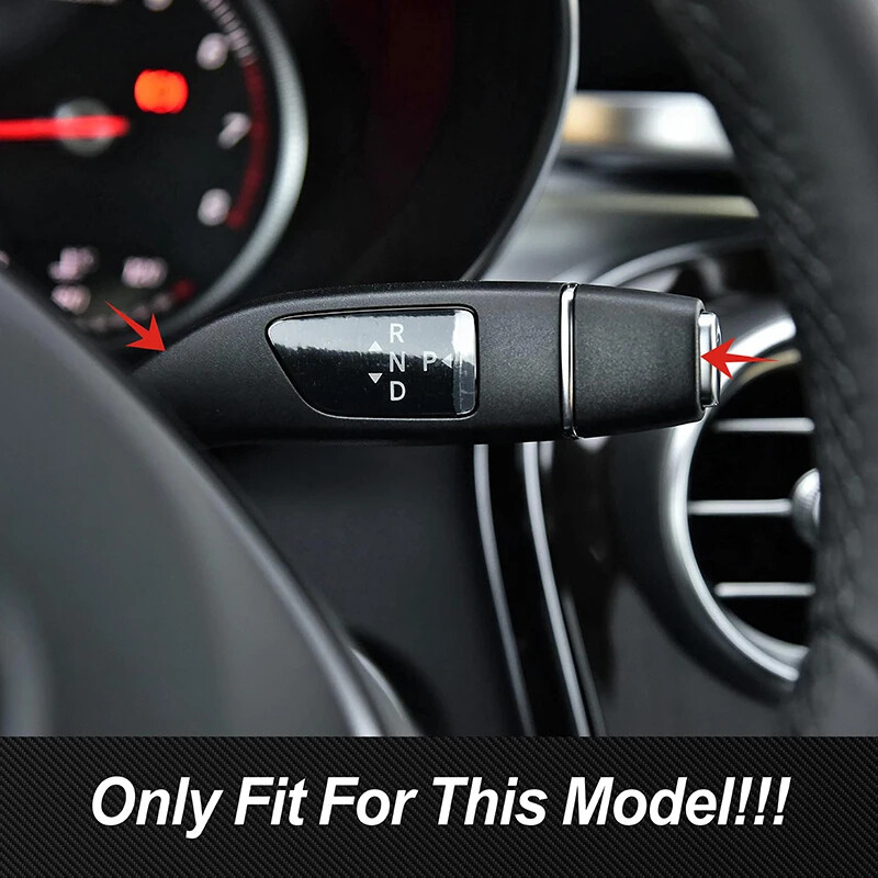 Levier de vitesse d'essuie-glace pour voiture, couvercle de croisière, cadre de garniture pour Mercedes Benz ABCES GLC CLA G