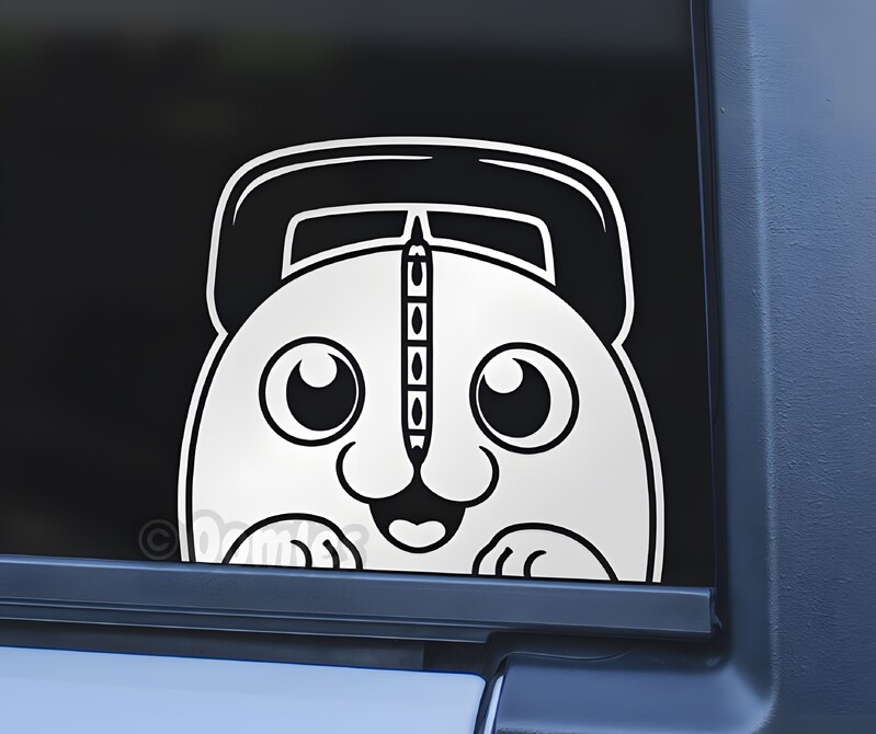 Roztomilé anime auto obtlačky vyrezávané vinylové nálepky na auto okno nárazník čelné sklo dekorácie do auta príslušenstvo pre Audi BMW