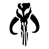 PVC, automobilių šviesą atspindintys lipdukai, kaukolės lipdukai, Boba Fett, Mandalorian, nešiojamieji kompiuteriai, kompiuteriai, motociklai, šalmo priedai.