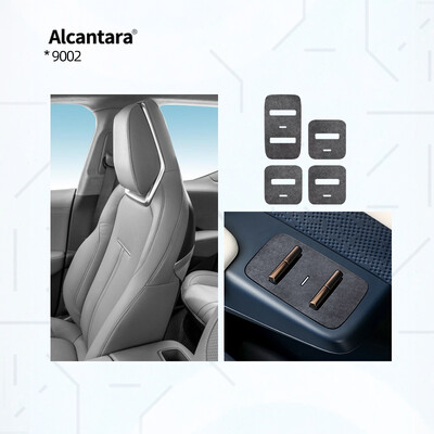 Automašīnas logu paneļa pogu aizsardzības dekoratīvā uzlīme zamšāda ZEEKR X zeekr 007 auto Pogu aizsardzības uzlīmju piederumi