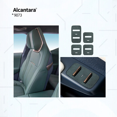 Automašīnas logu paneļa pogu aizsardzības dekoratīvā uzlīme zamšāda ZEEKR X zeekr 007 auto Pogu aizsardzības uzlīmju piederumi