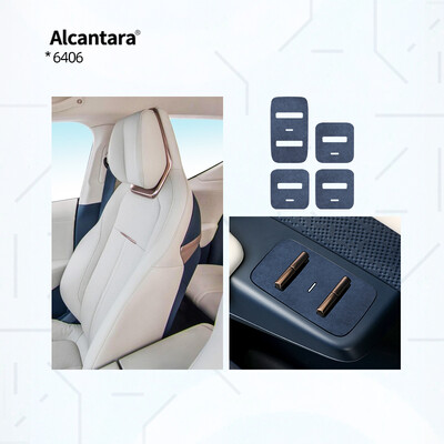 Automašīnas logu paneļa pogu aizsardzības dekoratīvā uzlīme zamšāda ZEEKR X zeekr 007 auto Pogu aizsardzības uzlīmju piederumi