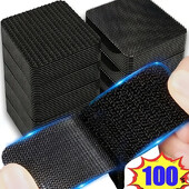 Kilimų tvirtinimo lipdukai 100/2vnt Dvigubi aukštai lipnūs automobilių tvirtinimo pleistrai Neslystantis kilimėlis Namuose Grindų kilimėliai Pėdų kilimėliai Neslystančios sukibimo juostos Nauja