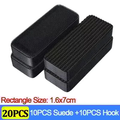 Kilimų tvirtinimo lipdukai 100/2vnt Dvigubi aukštai lipnūs automobilių tvirtinimo pleistrai Neslystantis kilimėlis Namuose Grindų kilimėliai Pėdų kilimėliai Neslystančios sukibimo juostos Nauja