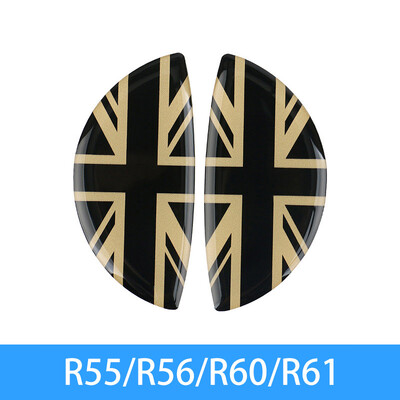 2 DB autóajtó csukló fogantyúk karcolásgátló 3D sztereó védőmatrica BMW MINI ONE Cooper S CLUBMAN R55 R56 R60 R61 matricákhoz