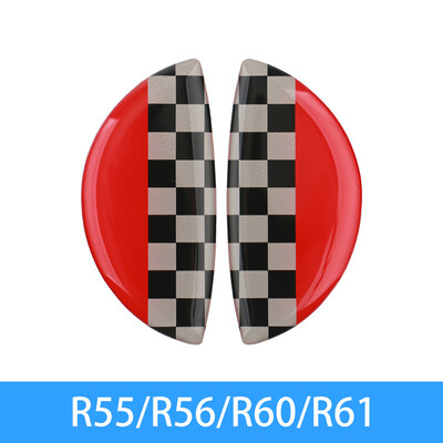 2 DB autóajtó csukló fogantyúk karcolásgátló 3D sztereó védőmatrica BMW MINI ONE Cooper S CLUBMAN R55 R56 R60 R61 matricákhoz