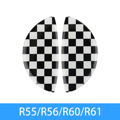 2 DB autóajtó csukló fogantyúk karcolásgátló 3D sztereó védőmatrica BMW MINI ONE Cooper S CLUBMAN R55 R56 R60 R61 matricákhoz